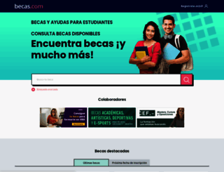 becas.com screenshot
