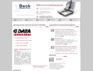 beck-service.biz screenshot