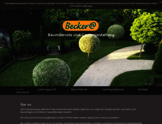 beckerbaumdiensteundgartengestaltung.de screenshot