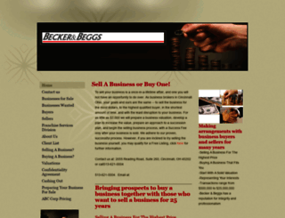 beckerbeggs.com screenshot