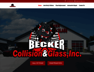 beckercollision.com screenshot