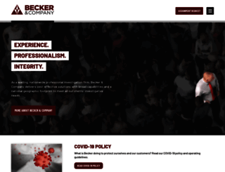 beckerpi.com screenshot