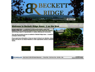 beckett-ridge.org screenshot