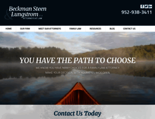 beckman-steen.com screenshot
