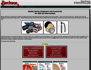 beckson.com screenshot
