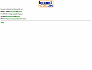 becnel.net screenshot