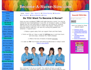 become-a-nurse-now.com screenshot