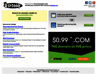 becomearobot.com screenshot