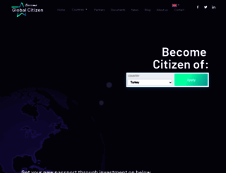becomeglobalcitizen.com screenshot