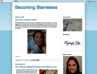 becomingblameless.blogspot.com screenshot