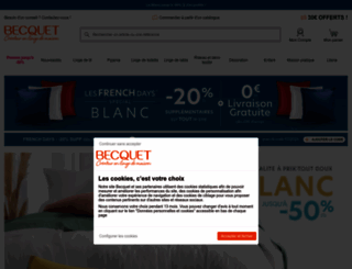 becquet.fr screenshot
