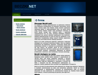beczki.net screenshot