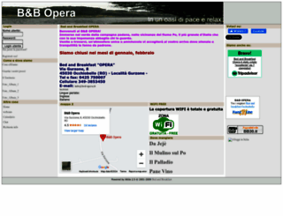 bed-opera.it screenshot