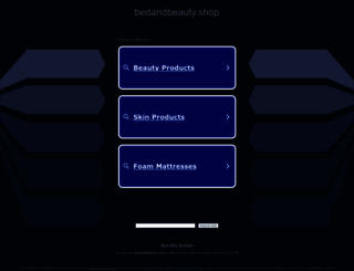 bedandbeauty.shop screenshot