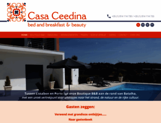 bedandbreakfast-casaceedina.com screenshot