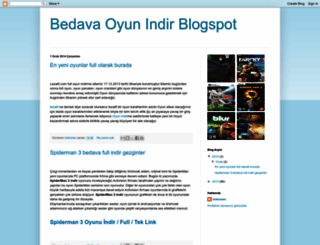 bedavaoyunlarindirx.blogspot.com.tr screenshot