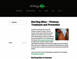 bedbugsbites.net screenshot