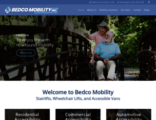 bedcomobility.com screenshot
