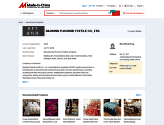 bedding.en.made-in-china.com screenshot