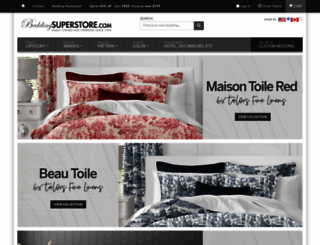 beddingsuperstore.com screenshot
