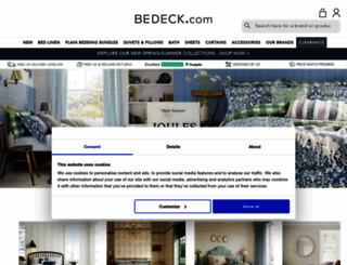 bedeckhome.com screenshot