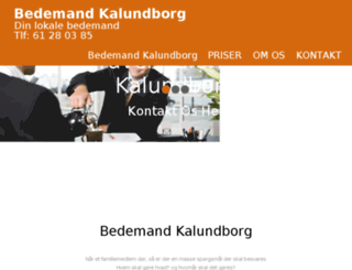 bedemand-kalundborg.com screenshot