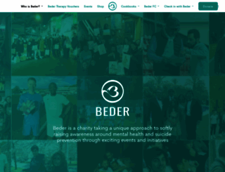 beder.org.uk screenshot