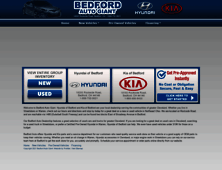 bedfordautogiant.com screenshot