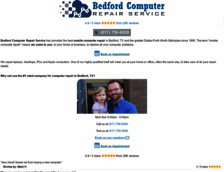 bedfordcomputerrepairservice.com screenshot