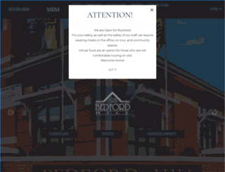 bedfordhillapts.com screenshot