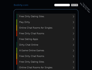 bedirty.com screenshot
