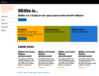 bedita.com screenshot