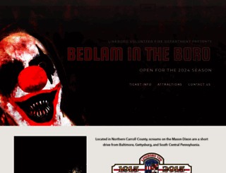 bedlamintheboro.com screenshot