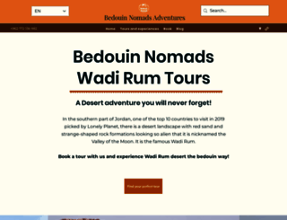 bedouinnomads.com screenshot