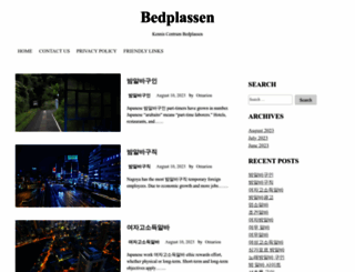 bedplassen.org screenshot