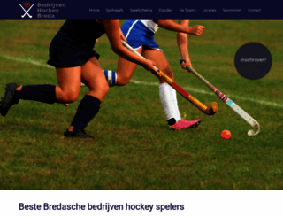bedrijvenhockey.nl screenshot