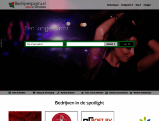 bedrijvenpagina.nl screenshot