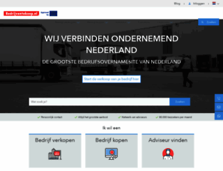 bedrijventekoop.nl screenshot