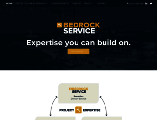 bedrock-service.com screenshot