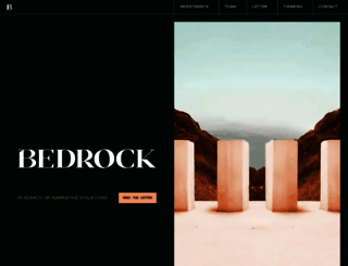 bedrockcap.com screenshot