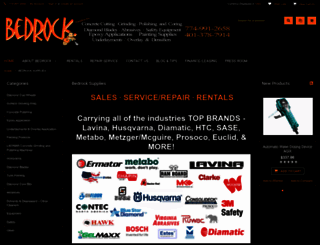 bedrocksupplies.com screenshot