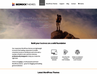 bedrockthemes.com screenshot