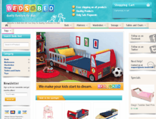 beds-bed.co.uk screenshot