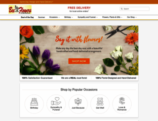 bee-flowers.com screenshot