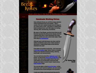 beebeknives.com screenshot
