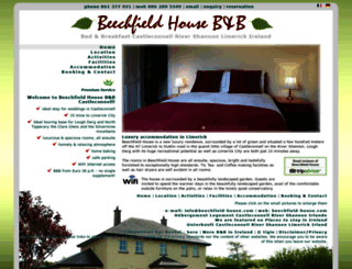 beechfield-house.com screenshot