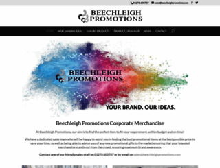 beechleighpromotions.com screenshot