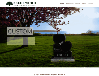 beechwoodmemorials.com screenshot