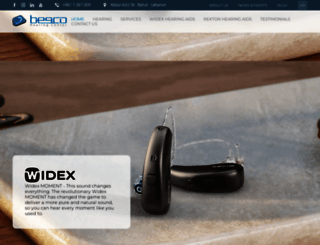 beecohearing.com screenshot