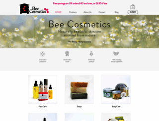 beecosmetics.co.uk screenshot